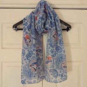 Toronto Blue Jays Baseball Scarf Lightweight